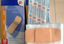 Water Proof Medical Adhesive Tape Non-elastic Dry Skin for Wound